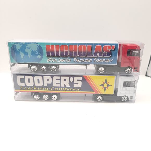 Swibco Trucking Company Toy Semi Truck Set of 10 New in package - Picture 2 of 13